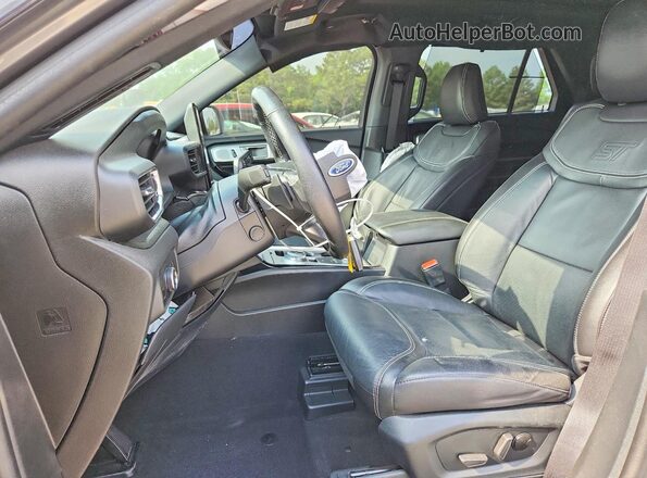 1FM5K8GC8PGA70616 2023 FORD EXPLORER Gray Widok z przodu