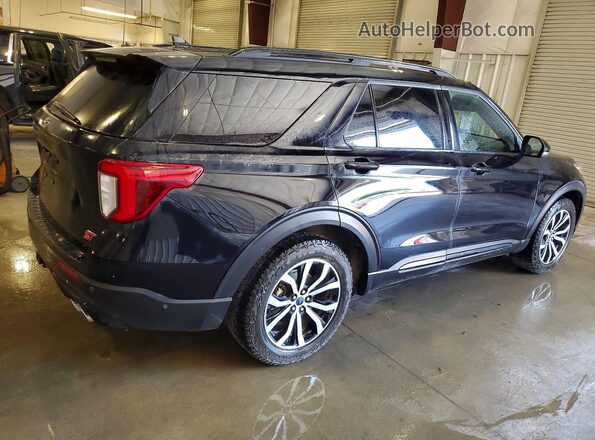 1FM5K8GCXLGC08327 2020 FORD EXPLORER Black Tył prawy
