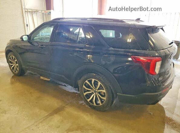 1FM5K8GCXLGC08327 2020 FORD EXPLORER Black Tył lewy