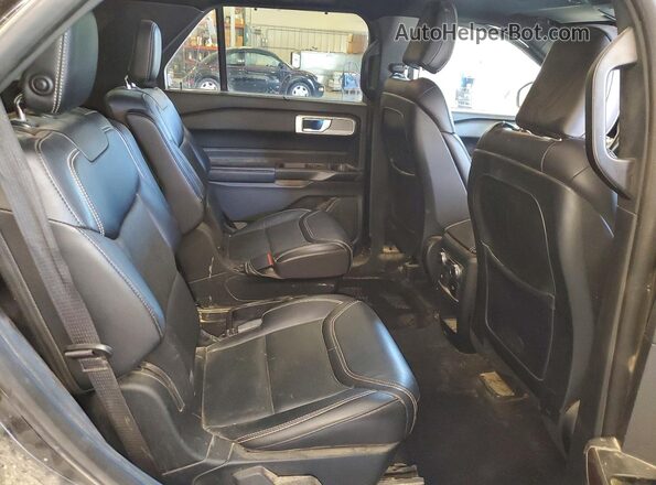 1FM5K8GCXLGC08327 2020 FORD EXPLORER Black Widok wnętrza z tyłu
