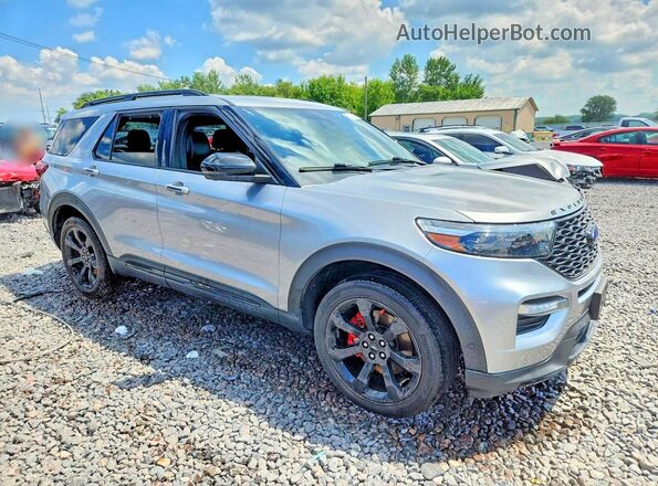 1FM5K8GCXLGC43191 2020 FORD EXPLORER Silver წინა მარჯვენა