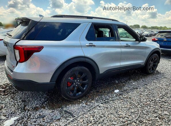 1FM5K8GCXLGC43191 2020 FORD EXPLORER Silver უკანა მარჯვენა