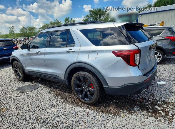 1FM5K8GCXLGC43191 2020 FORD EXPLORER Silver უკანა მარცხენა