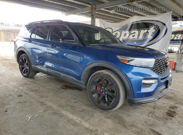 1FM5K8GCXLGD06712 2020 FORD EXPLORER Blue 