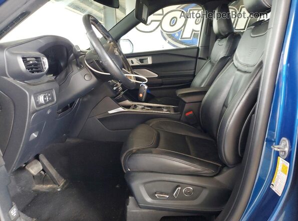 1FM5K8GCXLGD06712 2020 FORD EXPLORER Blue Սալոնի դիմացի տեսք