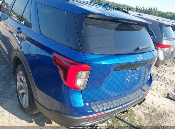 1FM5K8GCXLGD19458 2020 FORD EXPLORER Blue 
