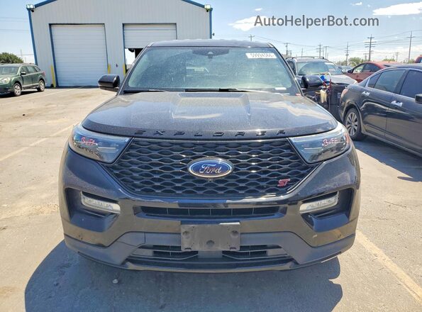 1FM5K8GCXMGA41758 2021 FORD EXPLORER Black Widok z przodu