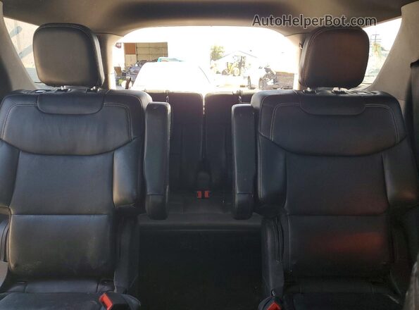 1FM5K8GCXMGA41758 2021 FORD EXPLORER Black Widok tylnych siedzeń