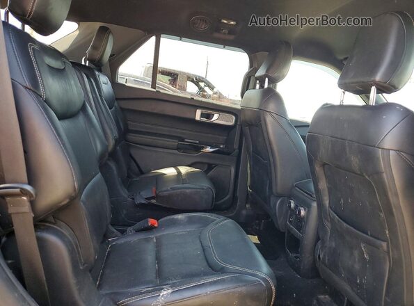 1FM5K8GCXMGA41758 2021 FORD EXPLORER Black Widok wnętrza z tyłu