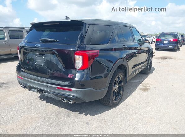 1FM5K8GCXNGA42104 2022 FORD EXPLORER Black Rear right