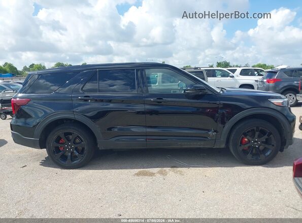 1FM5K8GCXNGA42104 2022 FORD EXPLORER Black Rear interior view