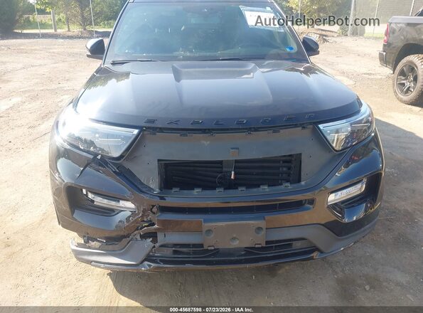1FM5K8GCXNGA94333 2022 FORD EXPLORER Black Vista frontal