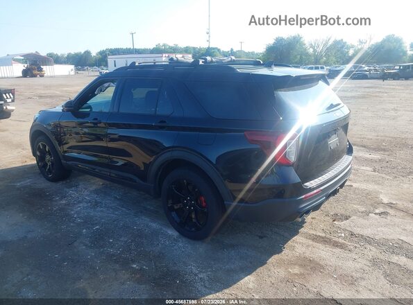 1FM5K8GCXNGA94333 2022 FORD EXPLORER Black Trasero izquierdo
