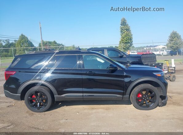 1FM5K8GCXNGA94333 2022 FORD EXPLORER Black Vista interior de 360 grados