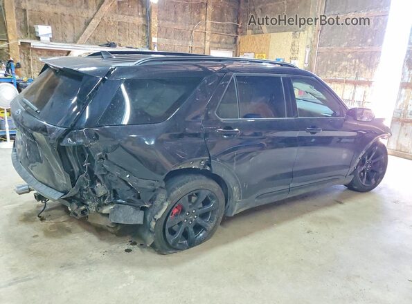 1FM5K8GCXPGB96301 2023 FORD EXPLORER Black Задня права чверть