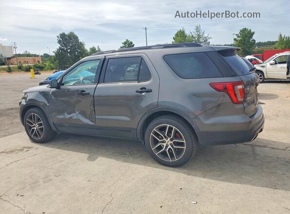 1FM5K8GT0GGA50649 2016 FORD EXPLORER Угольный Задняя левая четверть