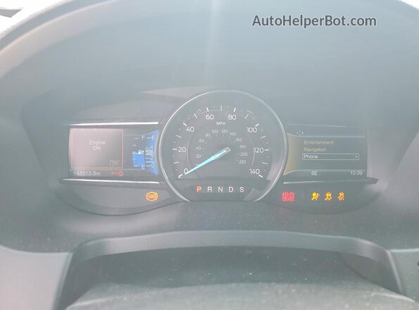 1FM5K8GT0GGA50649 2016 FORD EXPLORER Угольный Вид щитка приборов