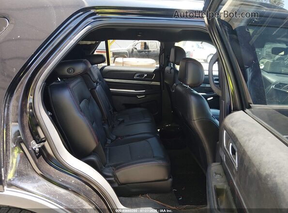 1FM5K8GT0GGD03310 2016 FORD EXPLORER Black Вид наклейки з VIN-кодом