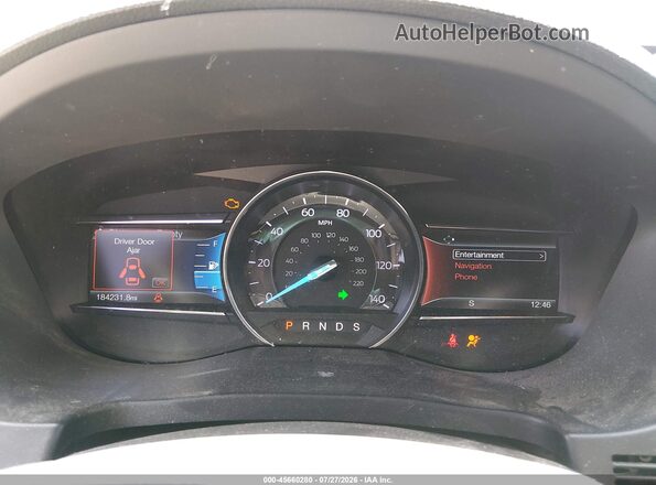 1FM5K8GT0GGD03310 2016 FORD EXPLORER Black Вид задніх сидінь