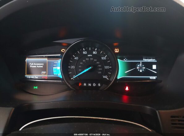 1FM5K8GT0GGD27445 2016 FORD EXPLORER Черный Вид задних сидений