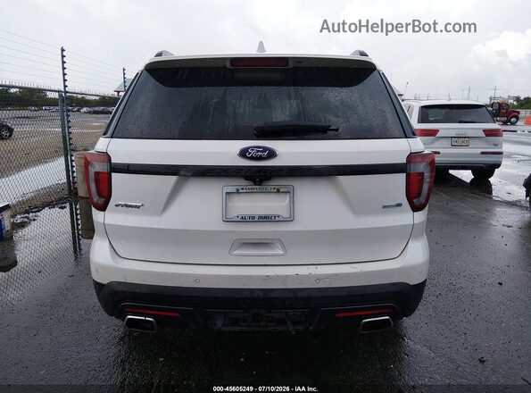 1FM5K8GT0HGA45890 2017 FORD EXPLORER Белый 