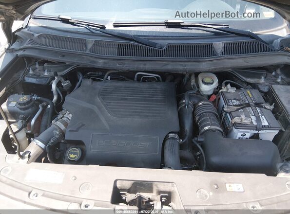 1FM5K8GT0HGA99139 2017 FORD EXPLORER Черный Вид сзади