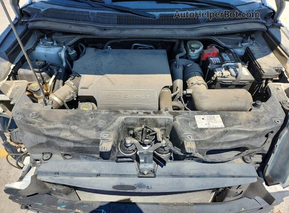 1FM5K8GT1HGA59748 2017 FORD EXPLORER Серебряный Вид подкапотного пространства