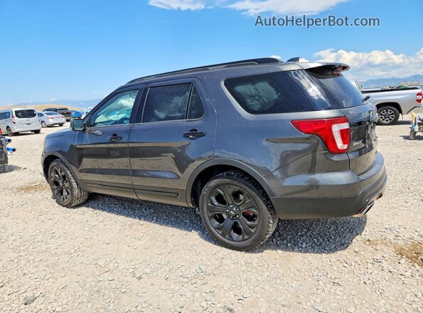 1FM5K8GT1HGE02655 2017 FORD EXPLORER Gray Հետևի ձախ