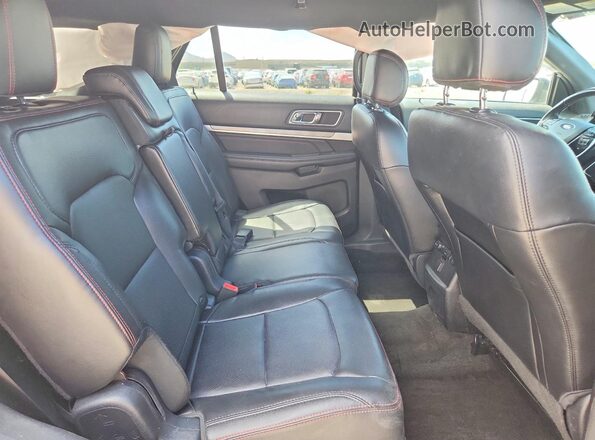1FM5K8GT1HGE02655 2017 FORD EXPLORER Gray Սալոնի հետևի տեսք