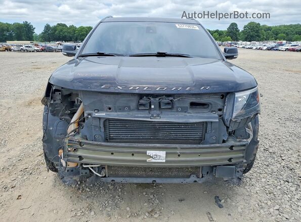 1FM5K8GT1JGC47434 2018 FORD EXPLORER Black Vista frontal