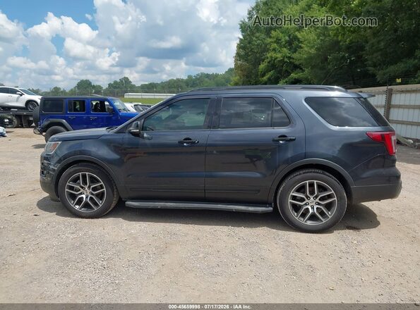 1FM5K8GT2HGA45793 2017 FORD EXPLORER Black 360 interior view