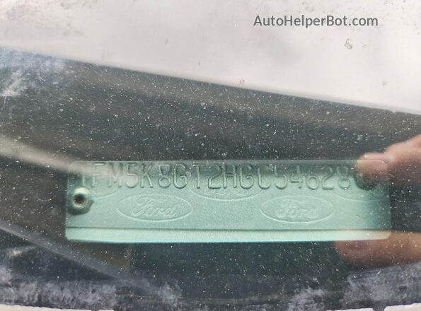1FM5K8GT2HGC54628 2017 FORD EXPLORER Silver Панорамний вид салону 360°