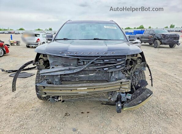 1FM5K8GT2HGD23415 2017 FORD EXPLORER Black Vista frontal