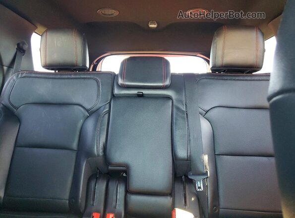 1FM5K8GT2HGD64207 2017 FORD EXPLORER Black Вид задніх сидінь