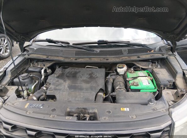 1FM5K8GT3GGA73987 2016 FORD EXPLORER Black Widok z tyłu