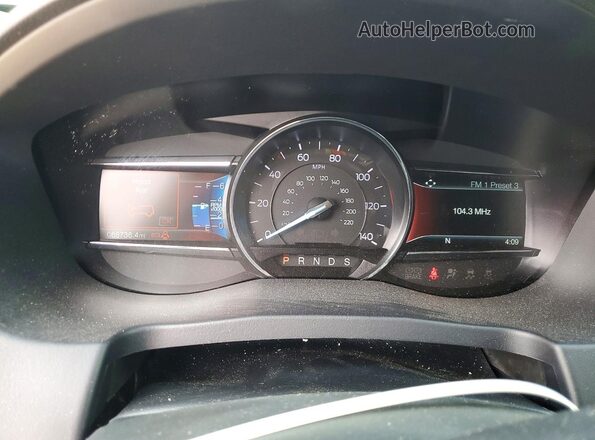 1FM5K8GT3JGC07243 2018 FORD EXPLORER Угольный Вид щитка приборов