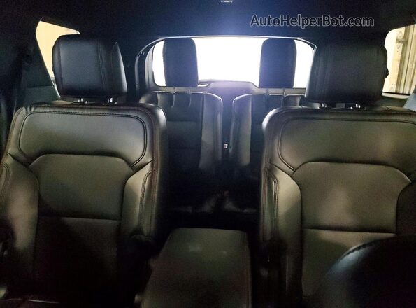 1FM5K8GT4GGA03608 2016 FORD EXPLORER Черный Вид задних сидений