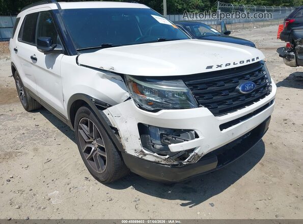 1FM5K8GT4GGA17024 2016 FORD EXPLORER White Вид спереду