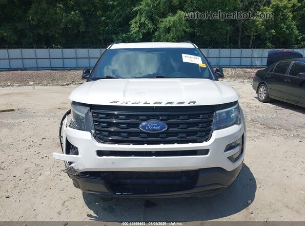 1FM5K8GT4GGA17024 2016 FORD EXPLORER White Вид задньої частини салону