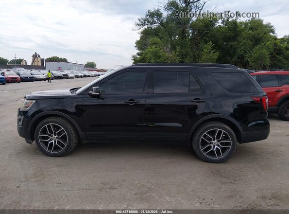 1FM5K8GT4GGA34163 2016 FORD EXPLORER Черный Панорамный вид салона 360°