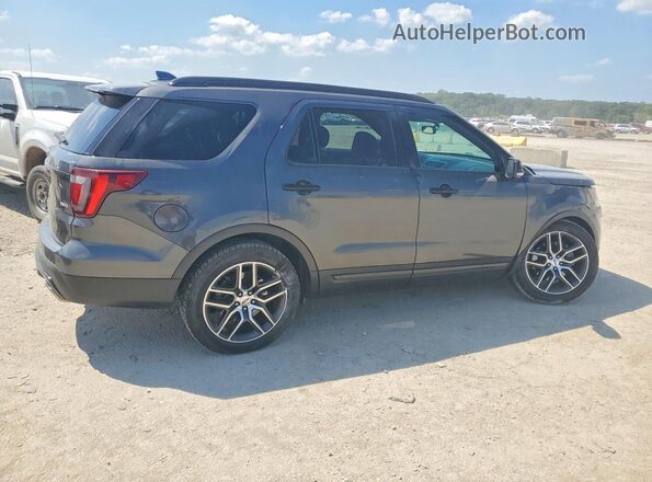 1FM5K8GT4GGA35393 2016 FORD EXPLORER Charcoal Rear right