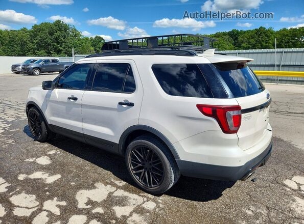 1FM5K8GT4HGC22795 2017 FORD EXPLORER White უკანა მარცხენა