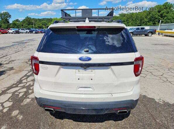 1FM5K8GT4HGC22795 2017 FORD EXPLORER White უკანა ხედი