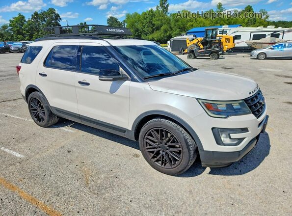 1FM5K8GT4HGC22795 2017 FORD EXPLORER White წინა მარჯვენა