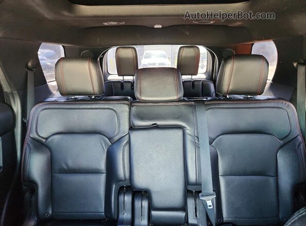 1FM5K8GT4HGC22795 2017 FORD EXPLORER White უკანა სავარძლების ხედი