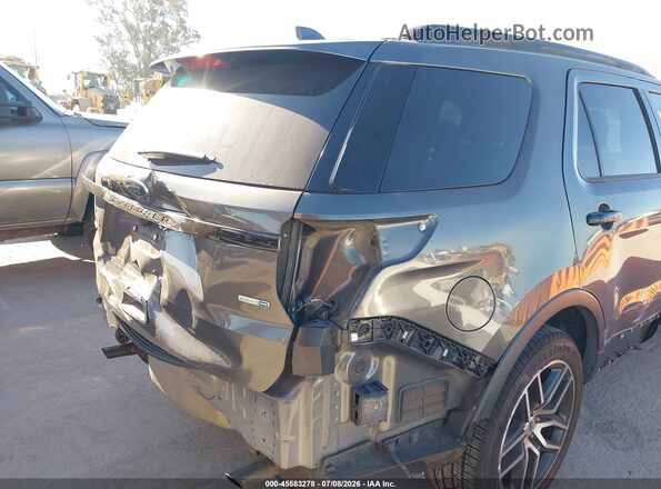 1FM5K8GT4HGE24228 2017 FORD EXPLORER Gray 