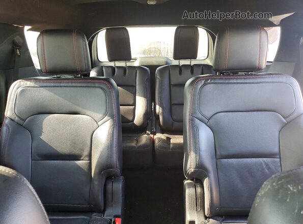 1FM5K8GT4JGA55795 2018 FORD EXPLORER Белый Вид задних сидений