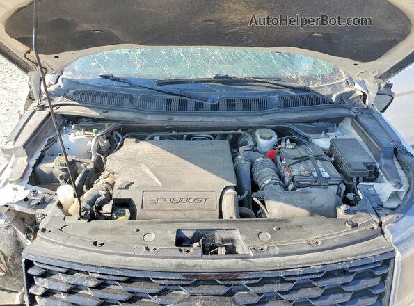 1FM5K8GT4JGA55795 2018 FORD EXPLORER Белый Вид подкапотного пространства
