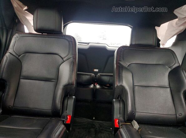 1FM5K8GT4JGC86468 2018 FORD EXPLORER Black Вид задніх сидінь