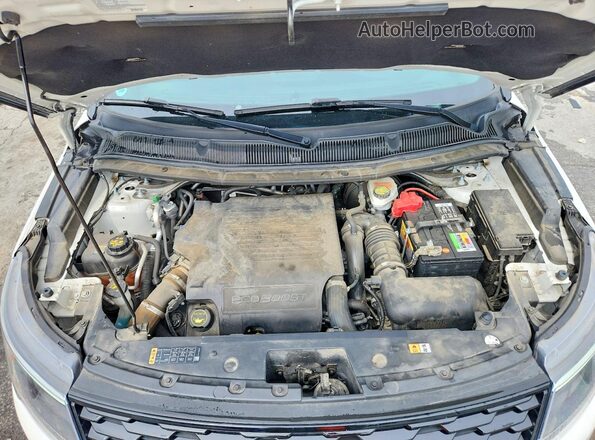 1FM5K8GT4KGA89172 2019 FORD EXPLORER White Շարժիչի բաժամունքի տեսք